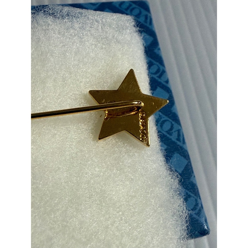 Avon Stickpin Womens OS Gold Vintage 1979 Starshine Fashion Accents Star Pin NIB - Picture 5 of 6